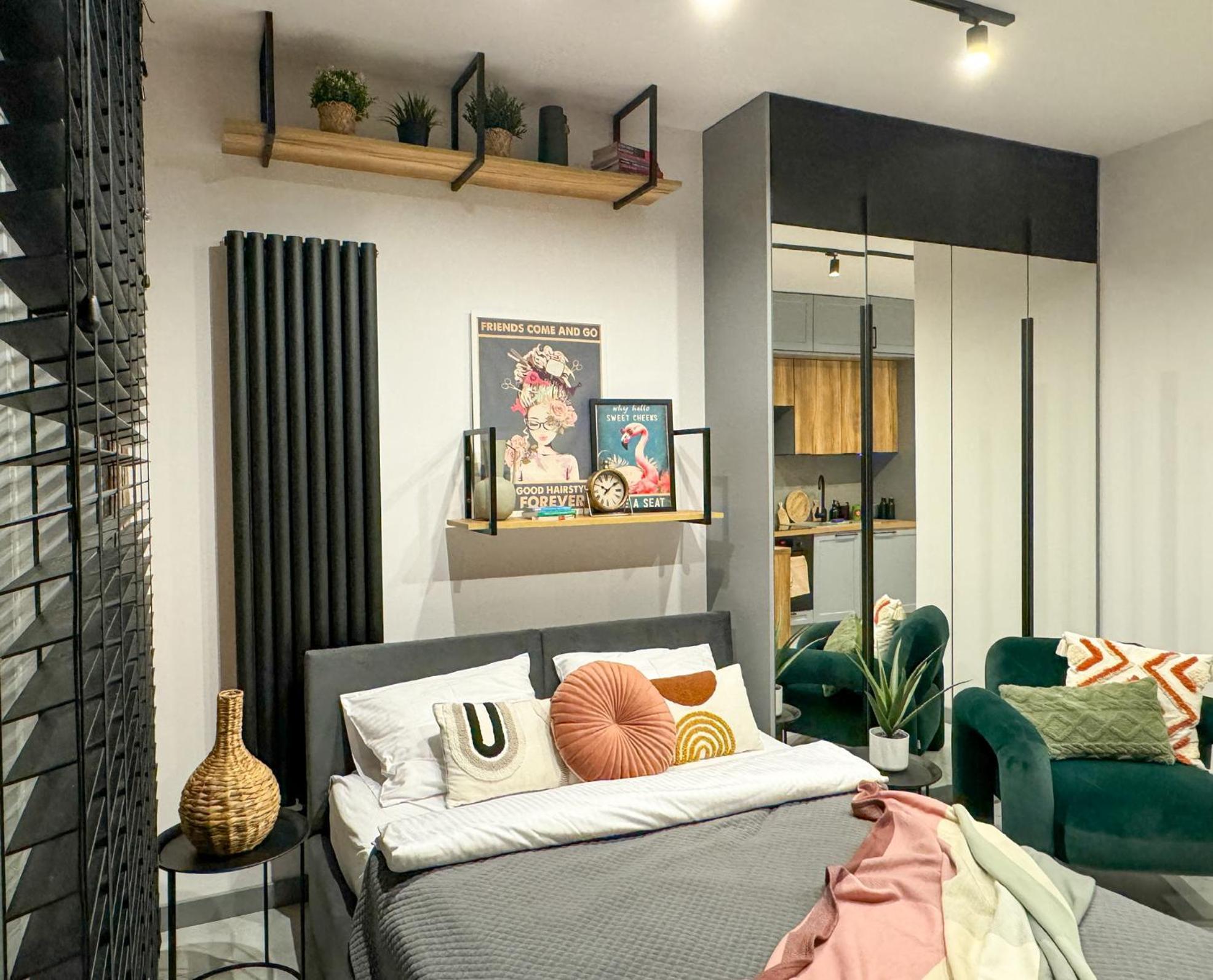 Lakru Apartments Global Office, Free Garage, Self Check-In Katoviçe Dış mekan fotoğraf
